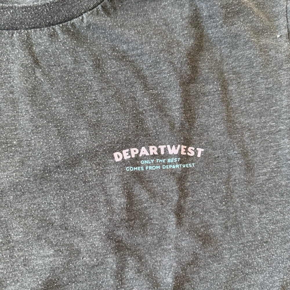 Department 56 Gray Short Sleeve Tee - Picture 3 of 3